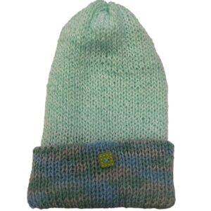 Плетена шапка - Ice mint