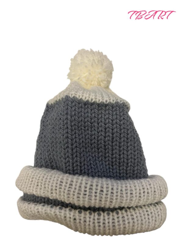 Плетена шапка - Winter chic - Image 5